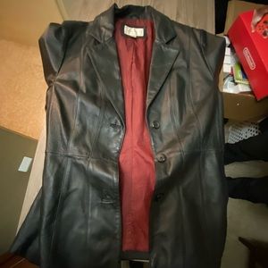 Worthington Black Leather Jacket